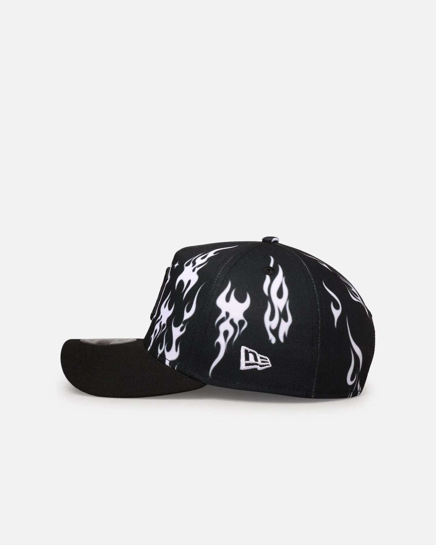 New Era Detroit Tigers 'Crown Flames' 9OFRTY A-Frame Snapback Black/White