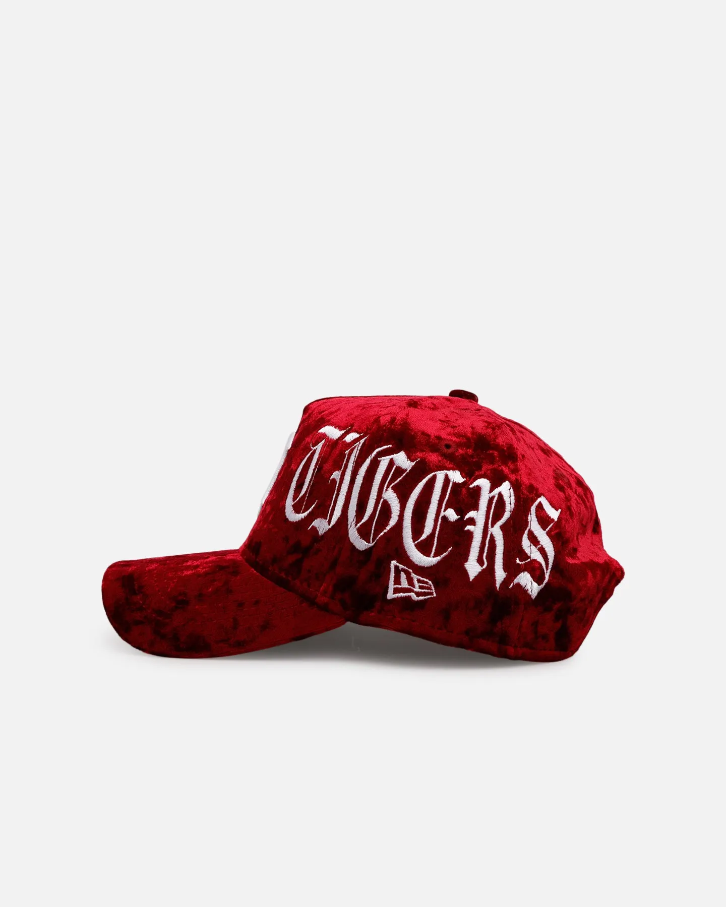 New Era Detroit Tigers 'Velvet Gothic Script' 9FORTY A-Frame Snapback Maroon