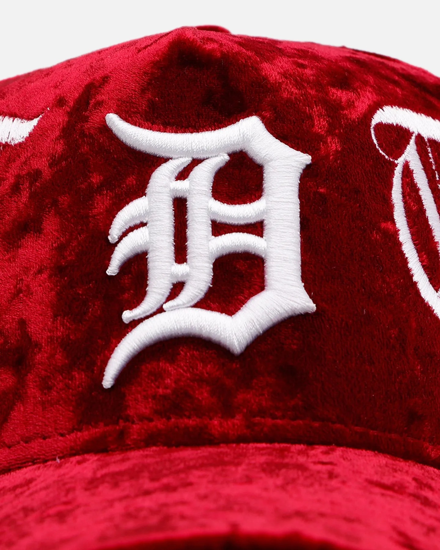 New Era Detroit Tigers 'Velvet Gothic Script' 9FORTY A-Frame Snapback Maroon