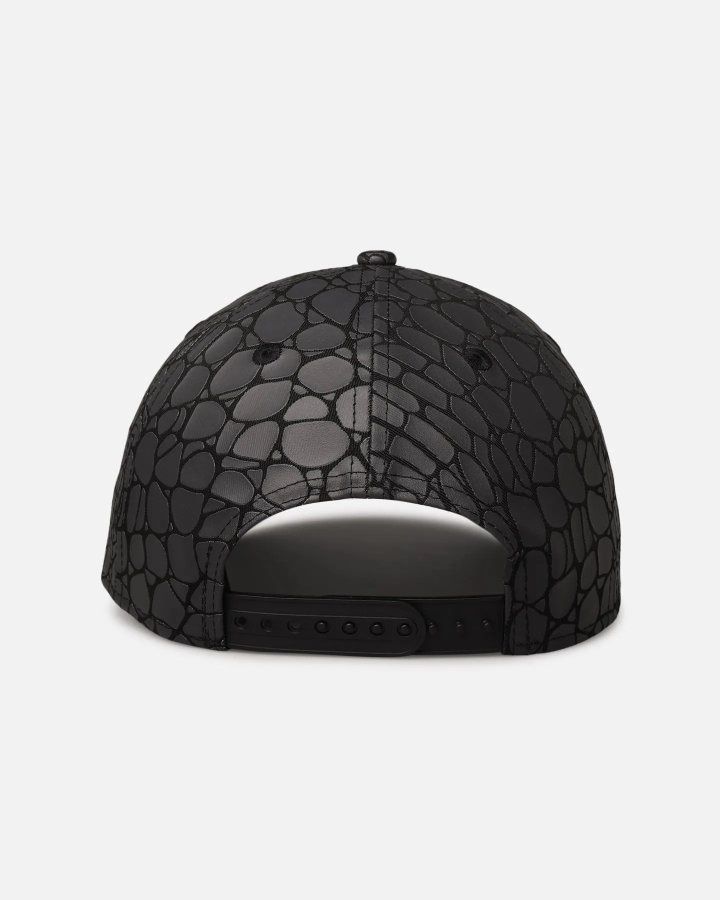 New Era Las Vegas Raiders 'Faux Croc' 9FORTY A-Frame Snapback Black