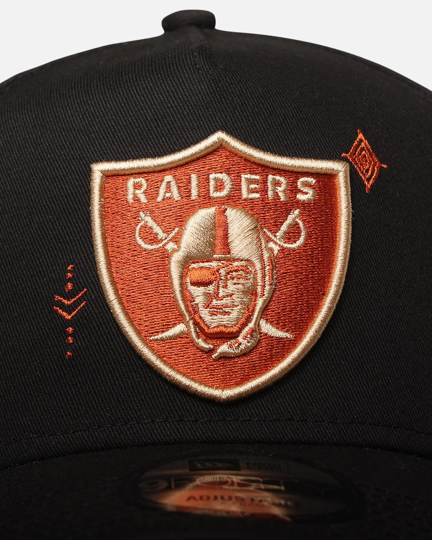 New Era Las Vegas Raiders 'Sunset Trails 2.0' 9FORTY A-Frame Snapback Black