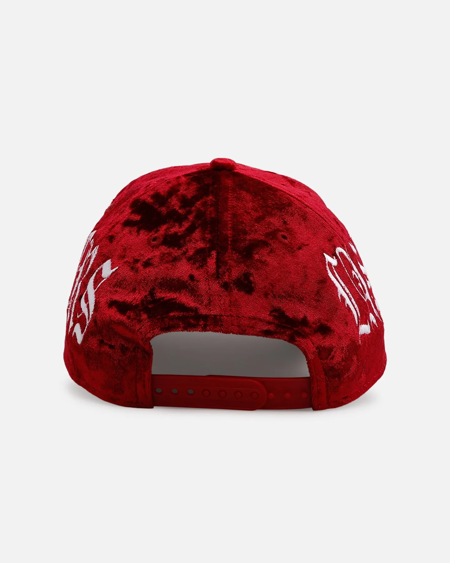 New Era Las Vegas Raiders 'Velvet Gothic Script' 9FORTY A-Frame Snapback Maroon