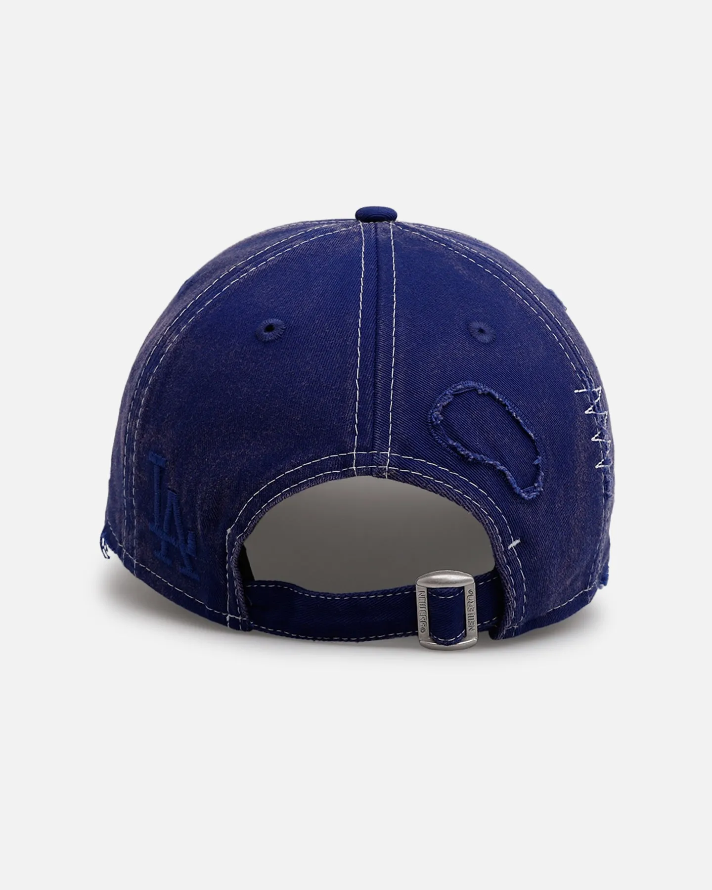 New Era Los Angeles Dodgers 'Distressed And Worn' 9FORTY A-Frame Casual Strapback Blue