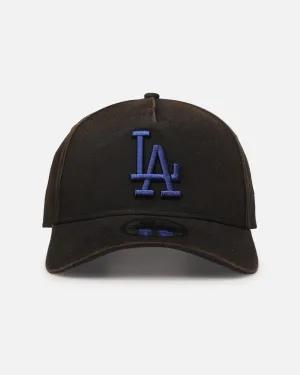 New Era Los Angeles Dodgers 'Sunbleached' 9FORTY A-Frame Snapback Washed Black
