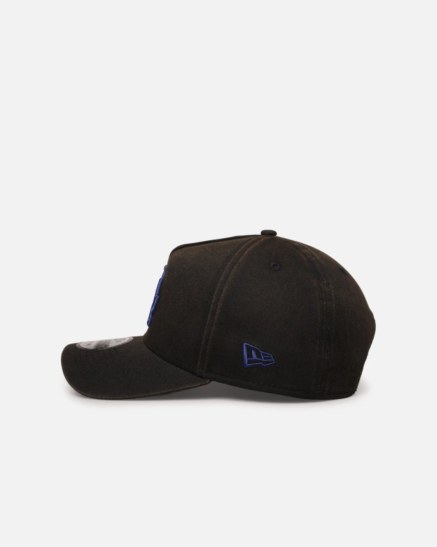 New Era Los Angeles Dodgers 'Sunbleached' 9FORTY A-Frame Snapback Washed Black