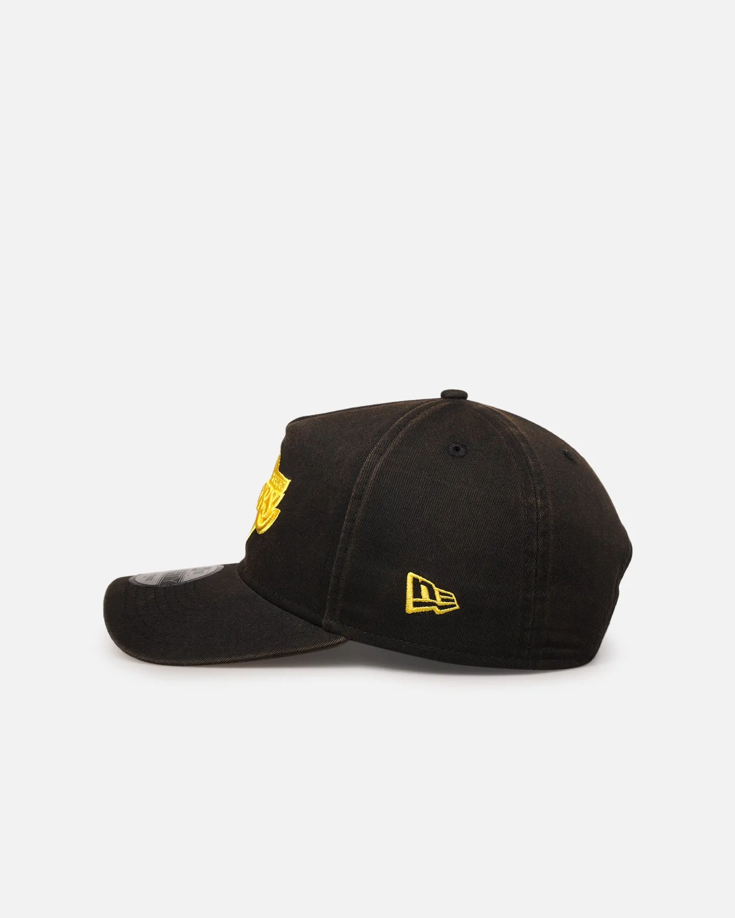 New Era Los Angeles Lakers 'Sunbleached' 9FORTY A-Frame Snapback Washed Black