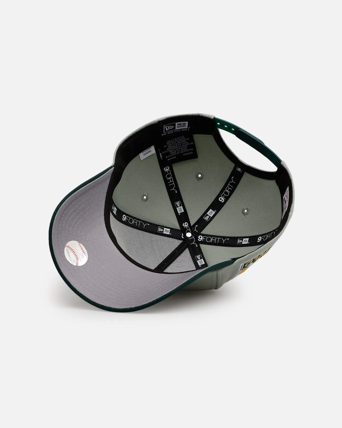 New Era Oakland Athletics 'Oakland Forever' 9FORTY A-Frame Snapback Light Green