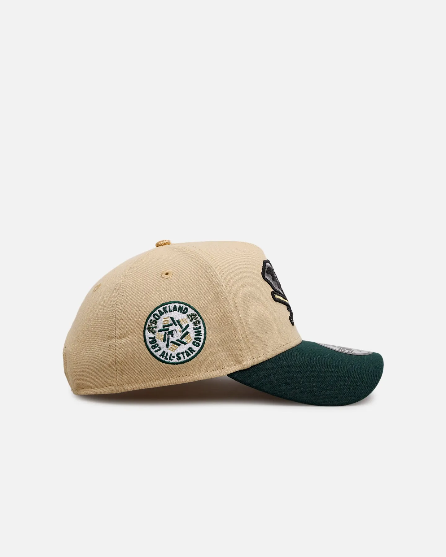 New Era Oakland Athletics 'Oakland Forever' 9FORTY A-Frame Snapback Vegas Gold