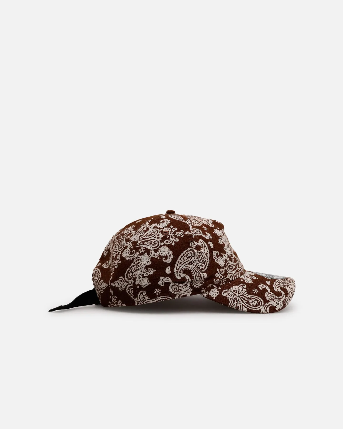 New Era Paisley 'Three Looms' 9TWENTY A-Frame Strapback Brown