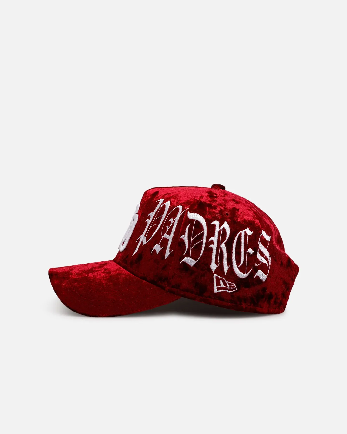 New Era San Diego Padres 'Velvet Gothic Script' 9FORTY A-Frame Snapback Maroon