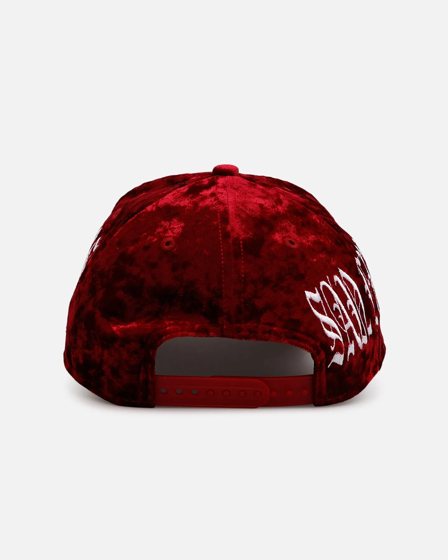 New Era San Francisco 49ers 'Velvet Gothic Script' 9FORTY A-Frame Snapback Maroon