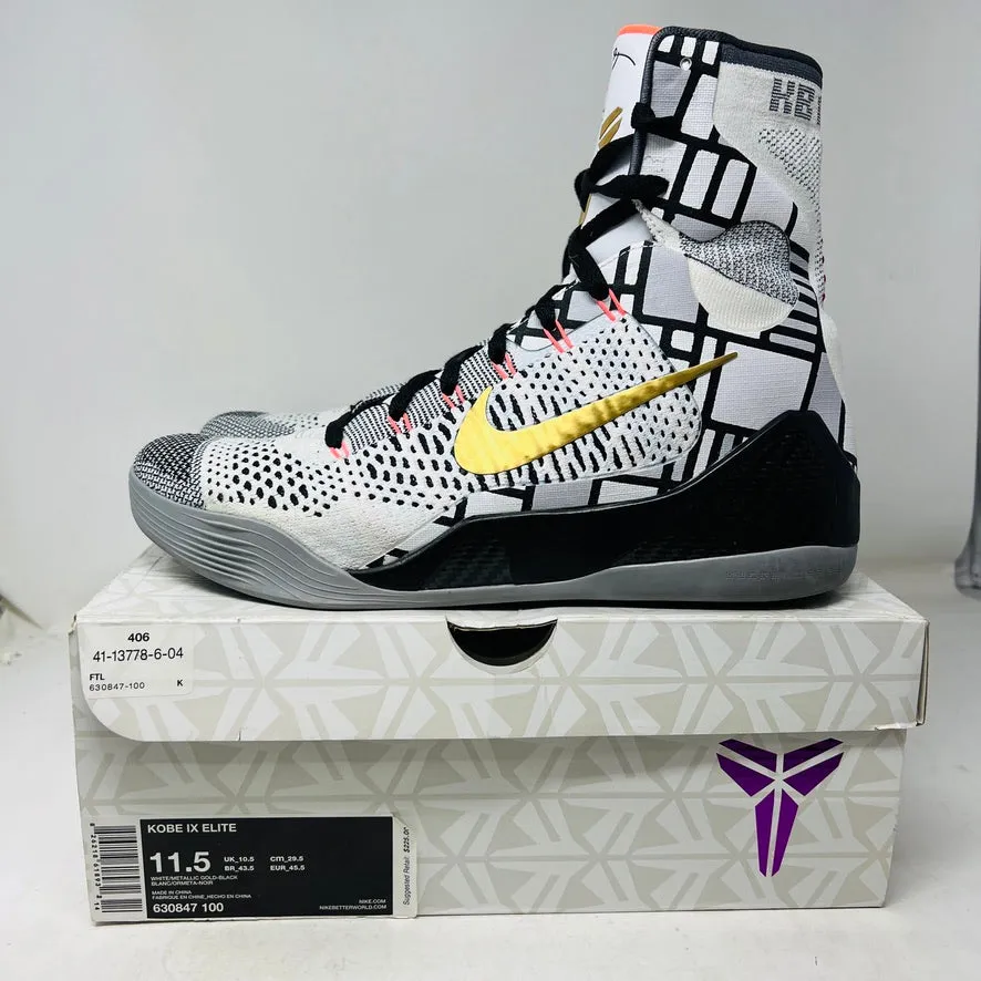 Nike Kobe 9 Elite Gold Fundamentals