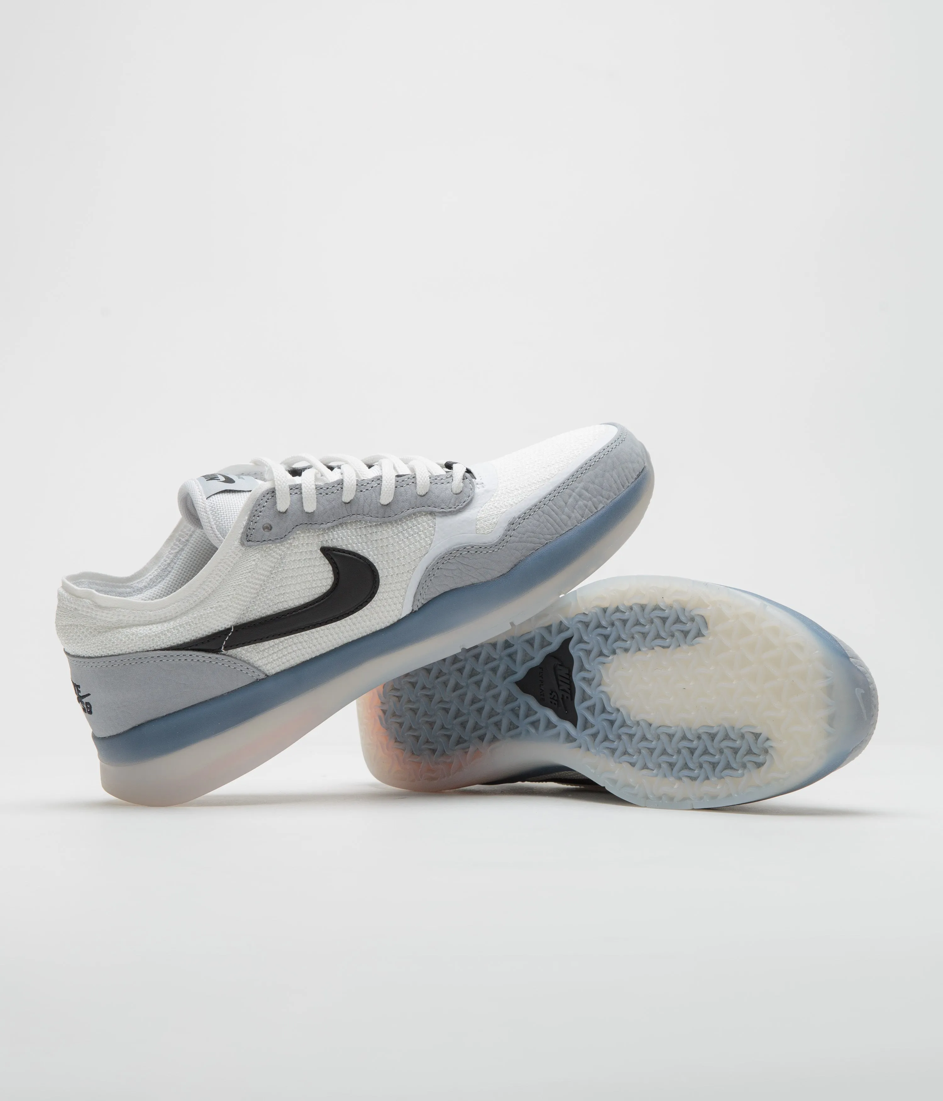 Nike SB PS8 Shoes - Wolf Grey / Black - Wolf Grey - White