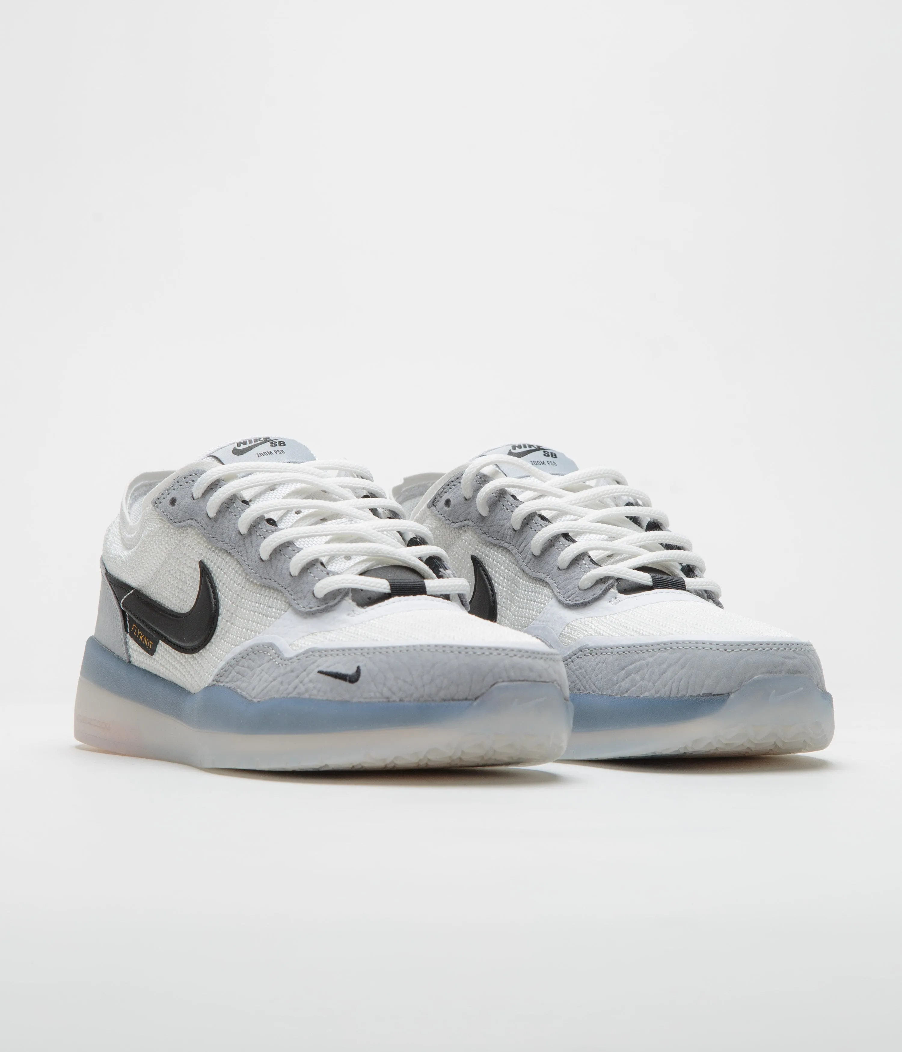 Nike SB PS8 Shoes - Wolf Grey / Black - Wolf Grey - White