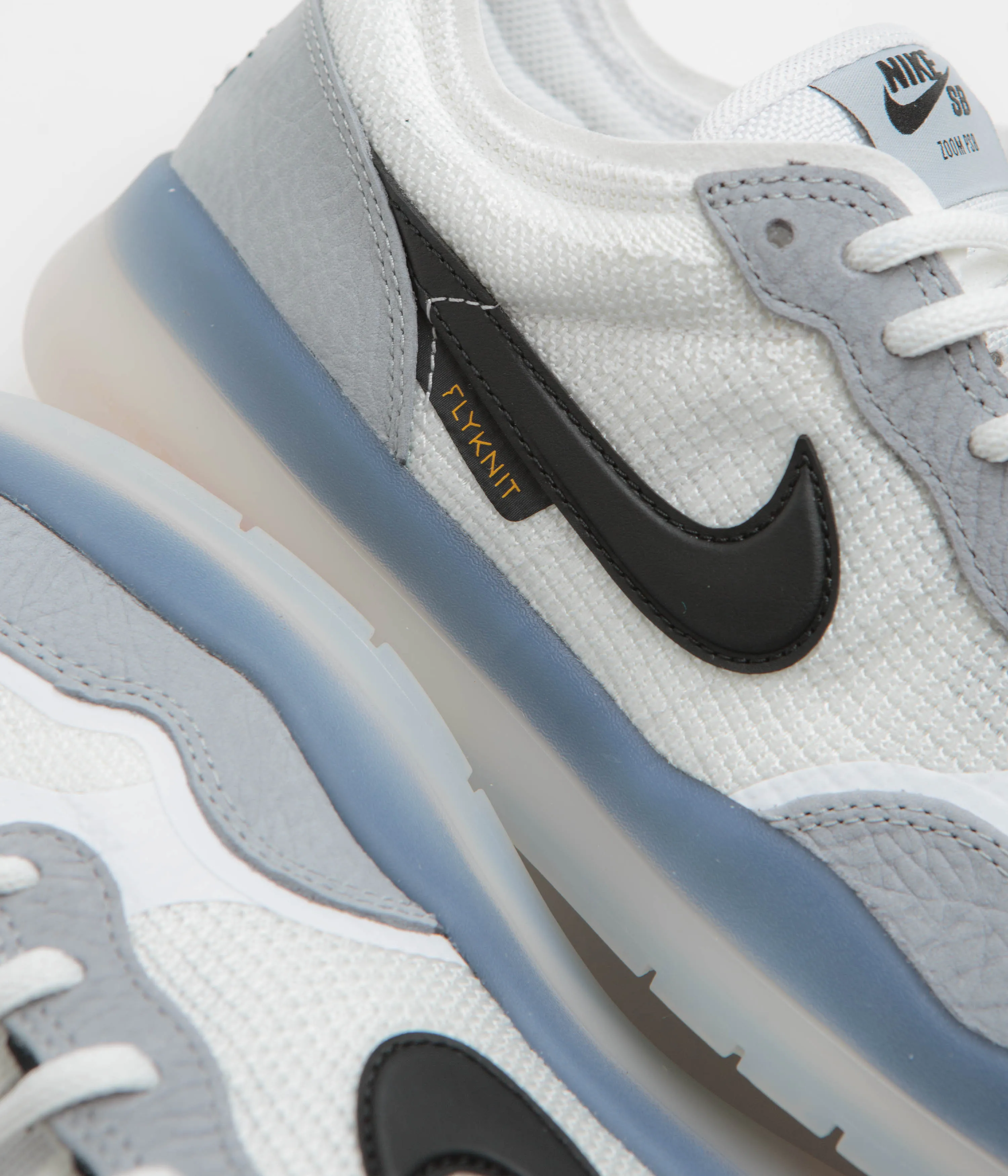 Nike SB PS8 Shoes - Wolf Grey / Black - Wolf Grey - White
