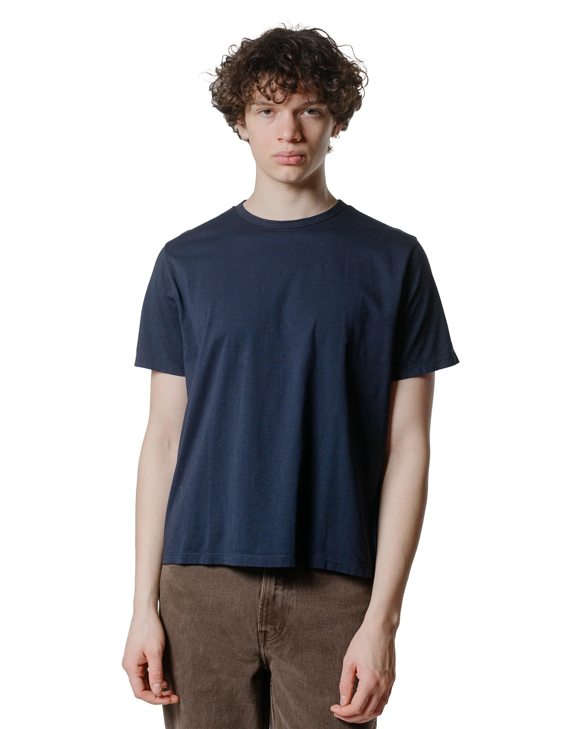 Our Legacy New Box T-Shirt Abyss Blue Clean Jersey