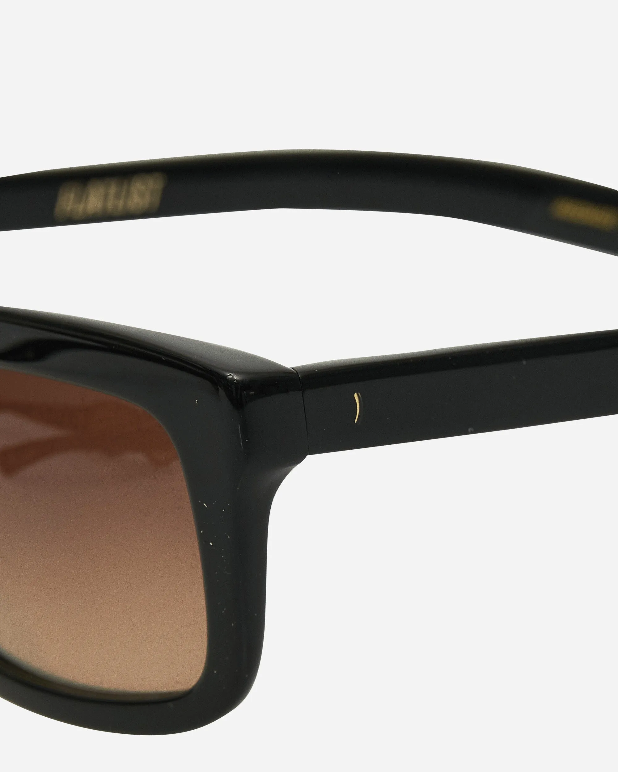 Palmer Sunglasses Solid Black / Brown