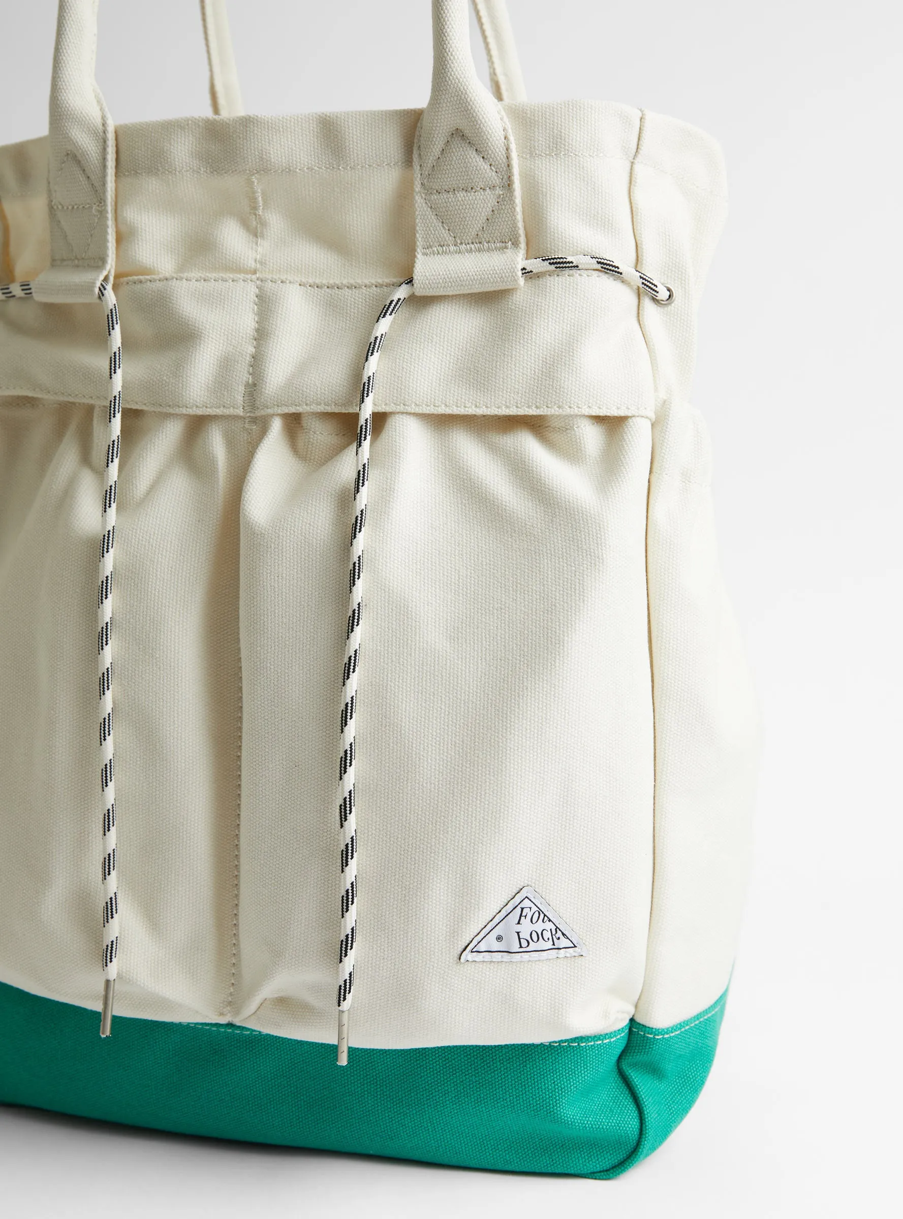 Plate Canvas Bag Green