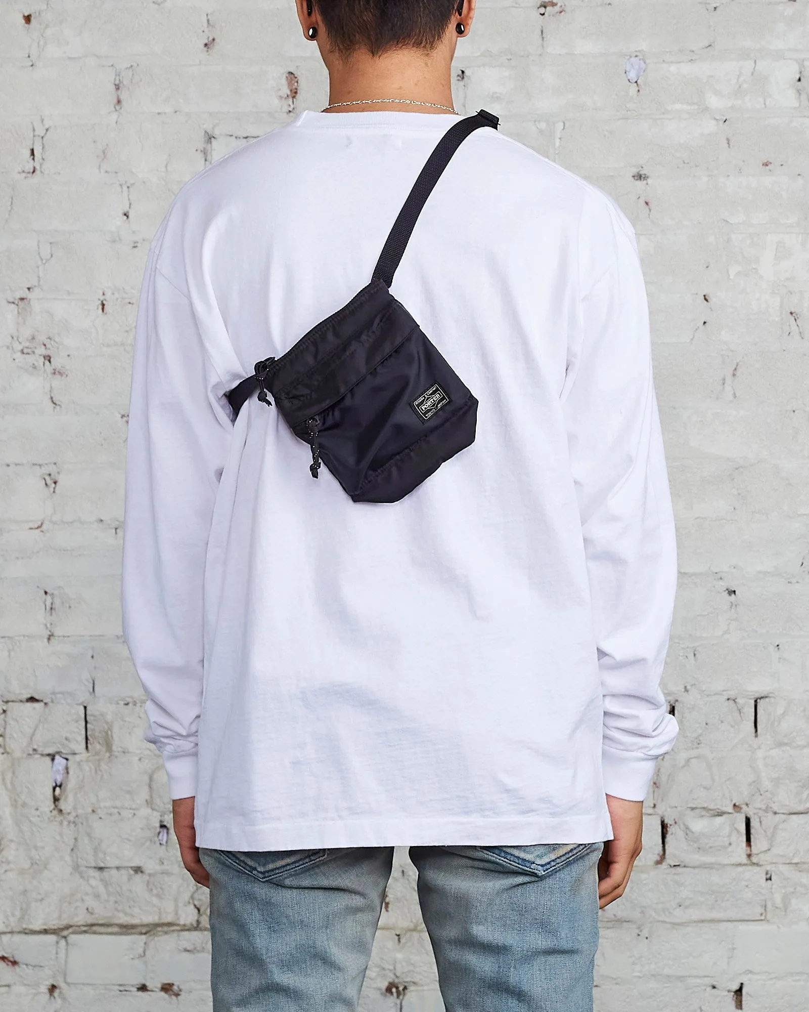 Porter Force Shoulder Pouch Black
