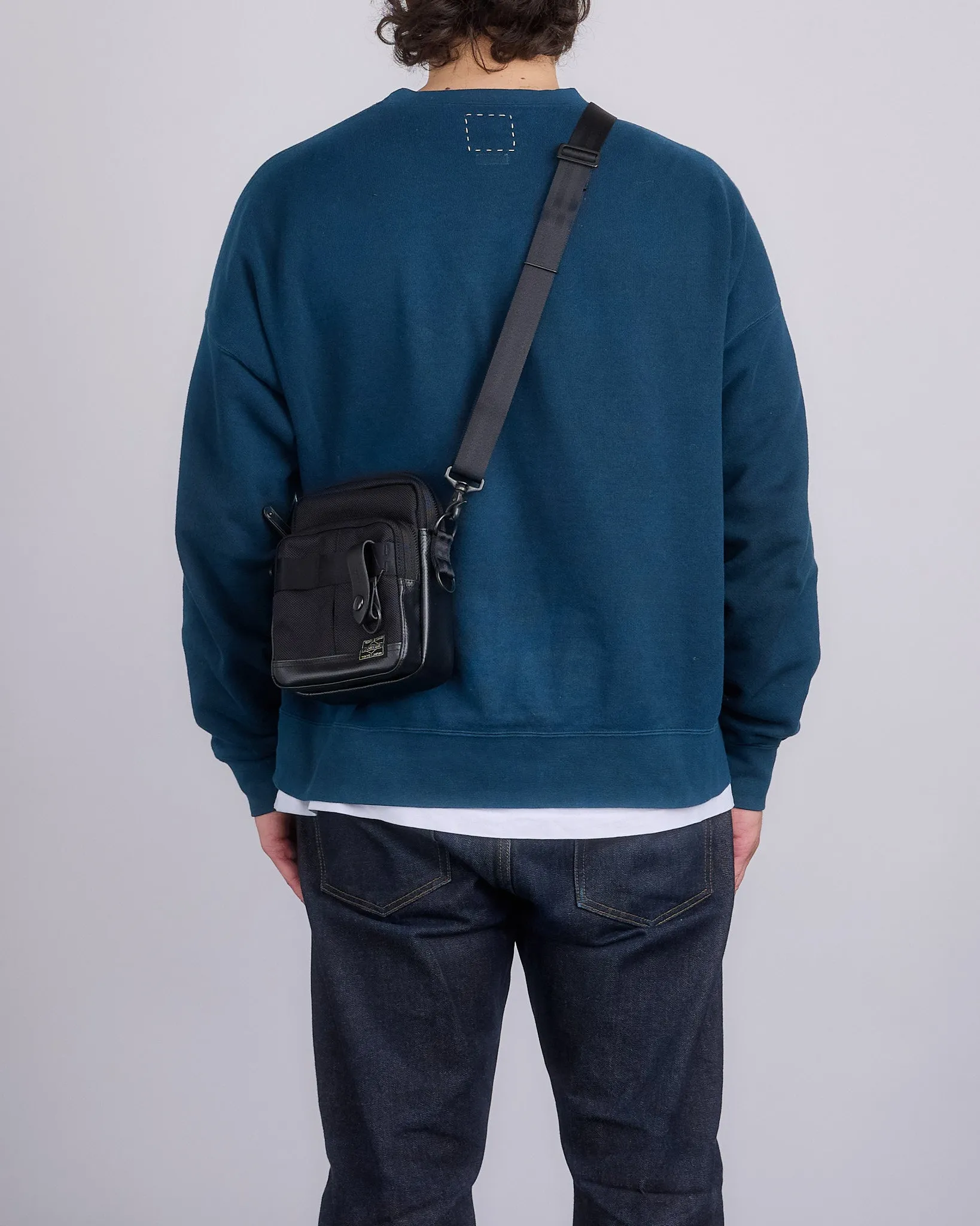 Porter Heat Shoulder Vertical Carry Bag Black