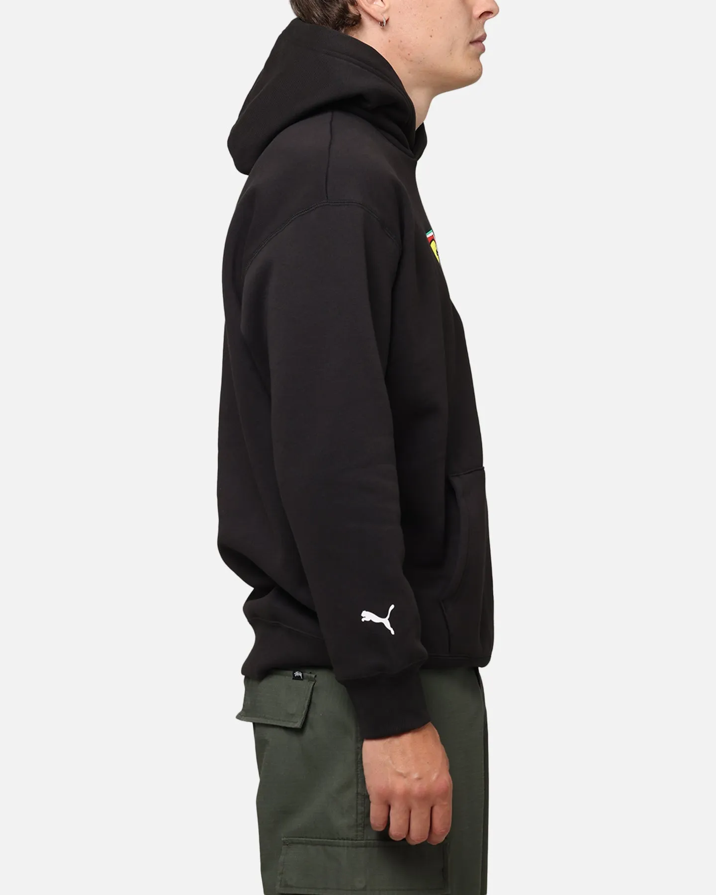 Puma X Scuderia Ferrari Race Big Shield Hoodie Puma Black