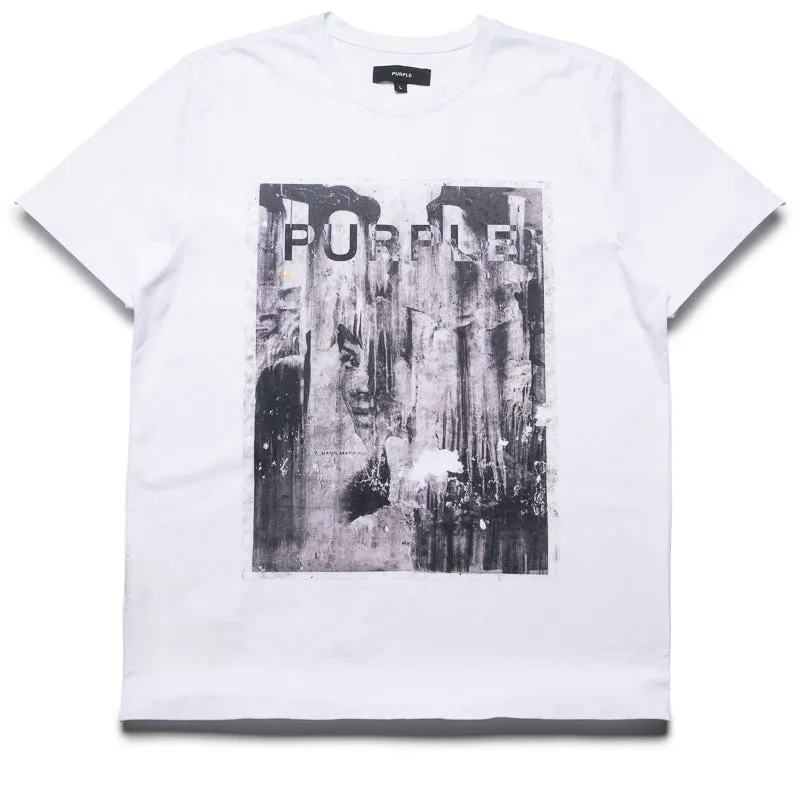Purple Brand Parking Lot Tee - White