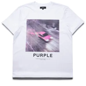 Purple Brand Speed Tee - White