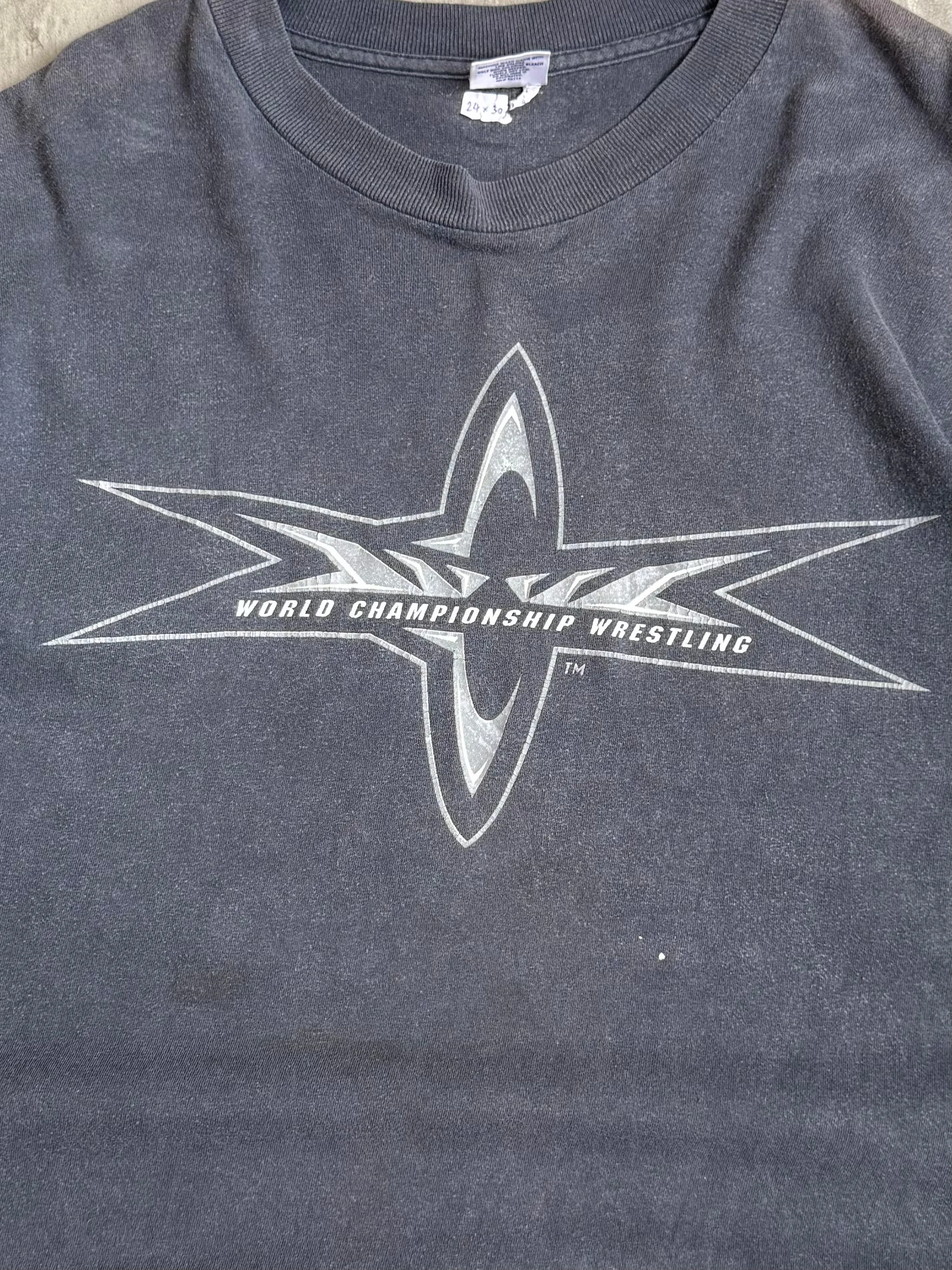 Rare WCW Distressed 'Crew' Tee