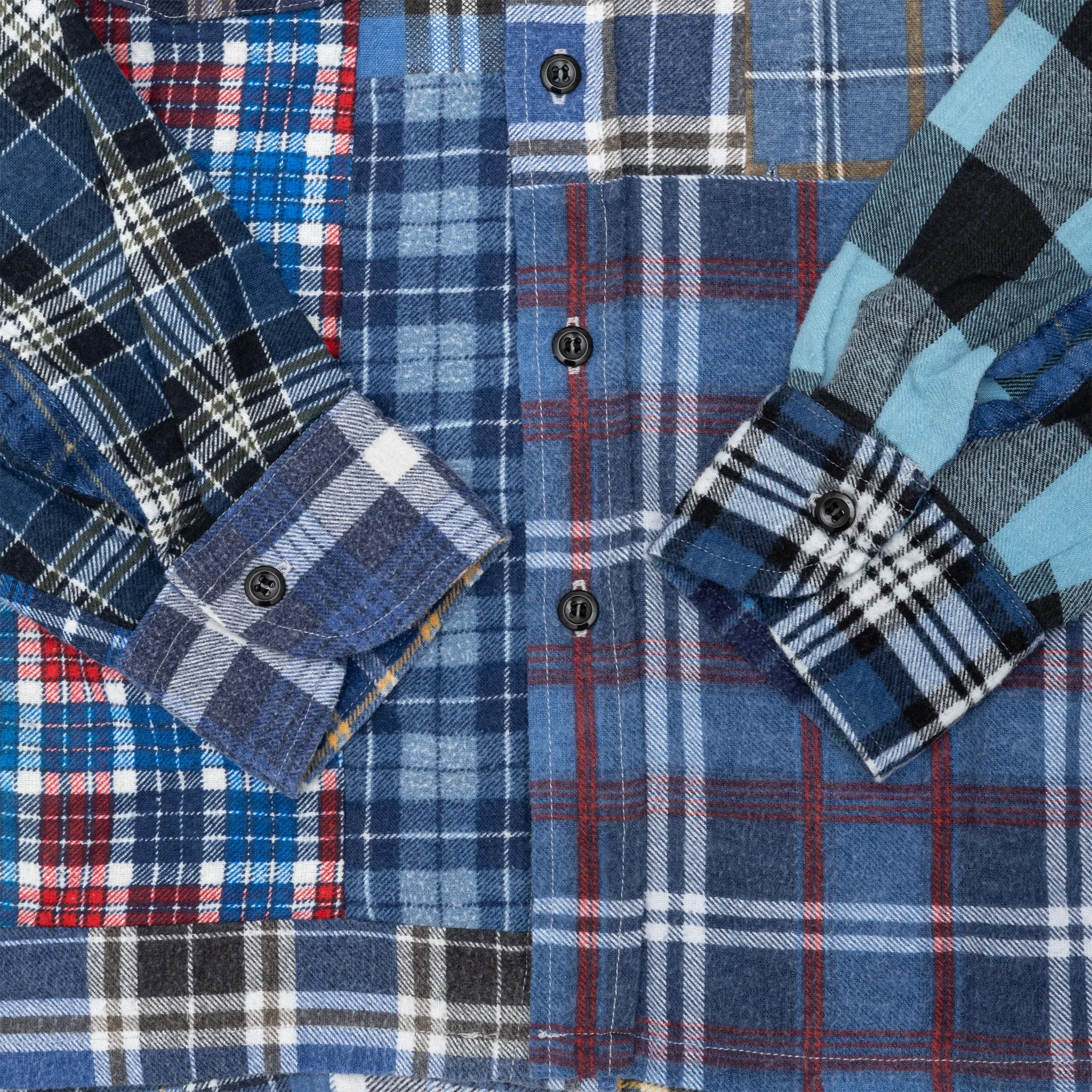 REBUILD BY NEEDLES FLANNEL SHIRT