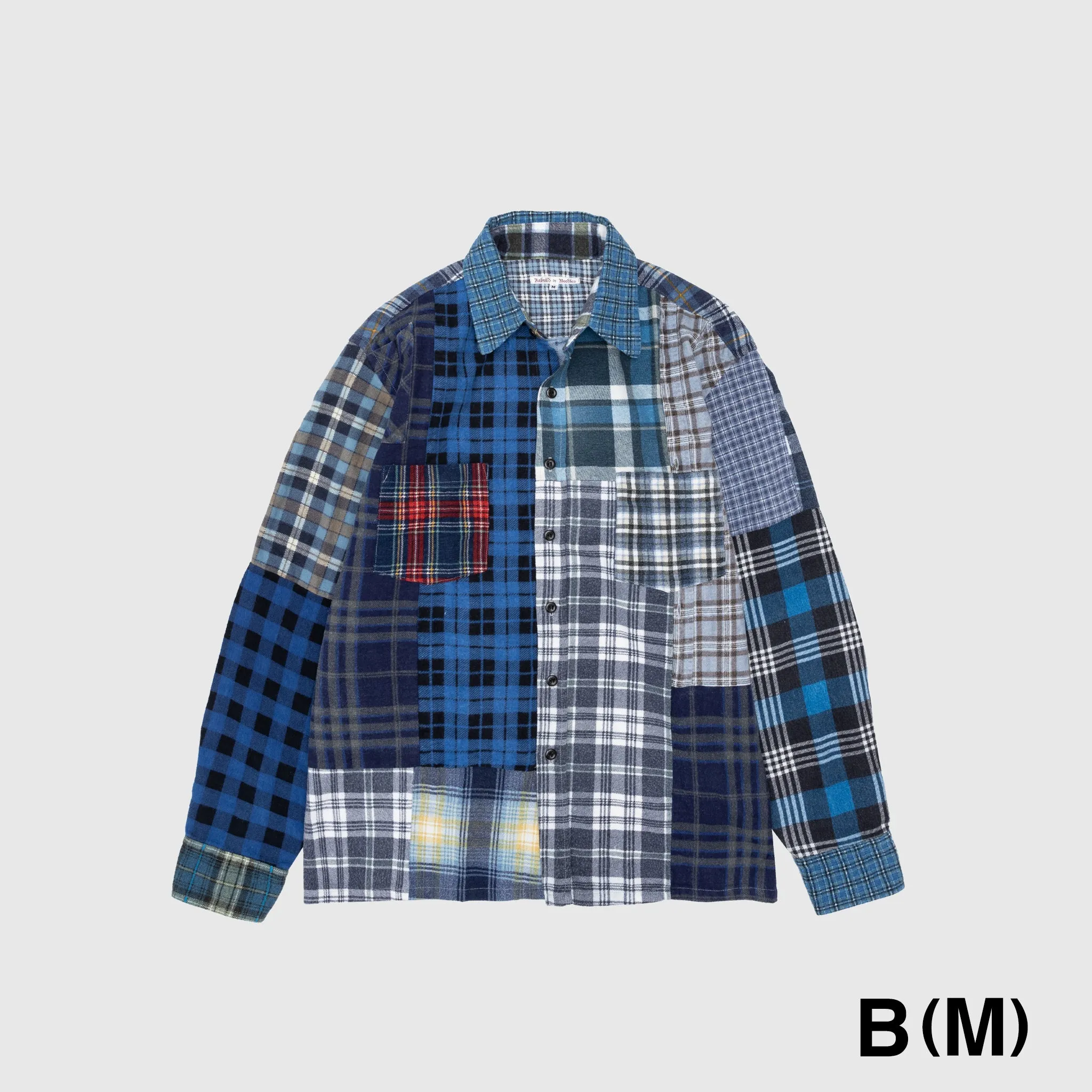 REBUILD BY NEEDLES FLANNEL SHIRT