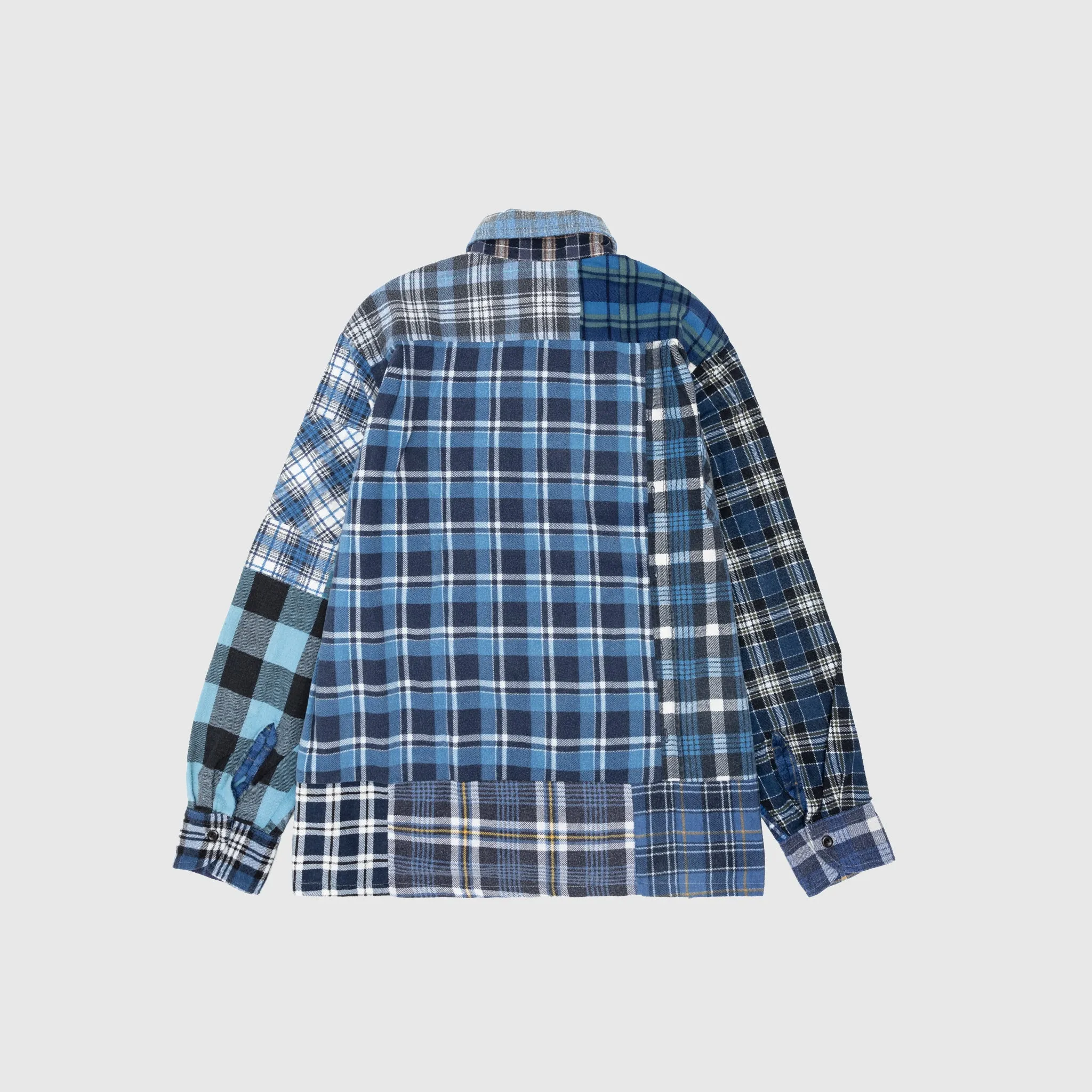 REBUILD BY NEEDLES FLANNEL SHIRT
