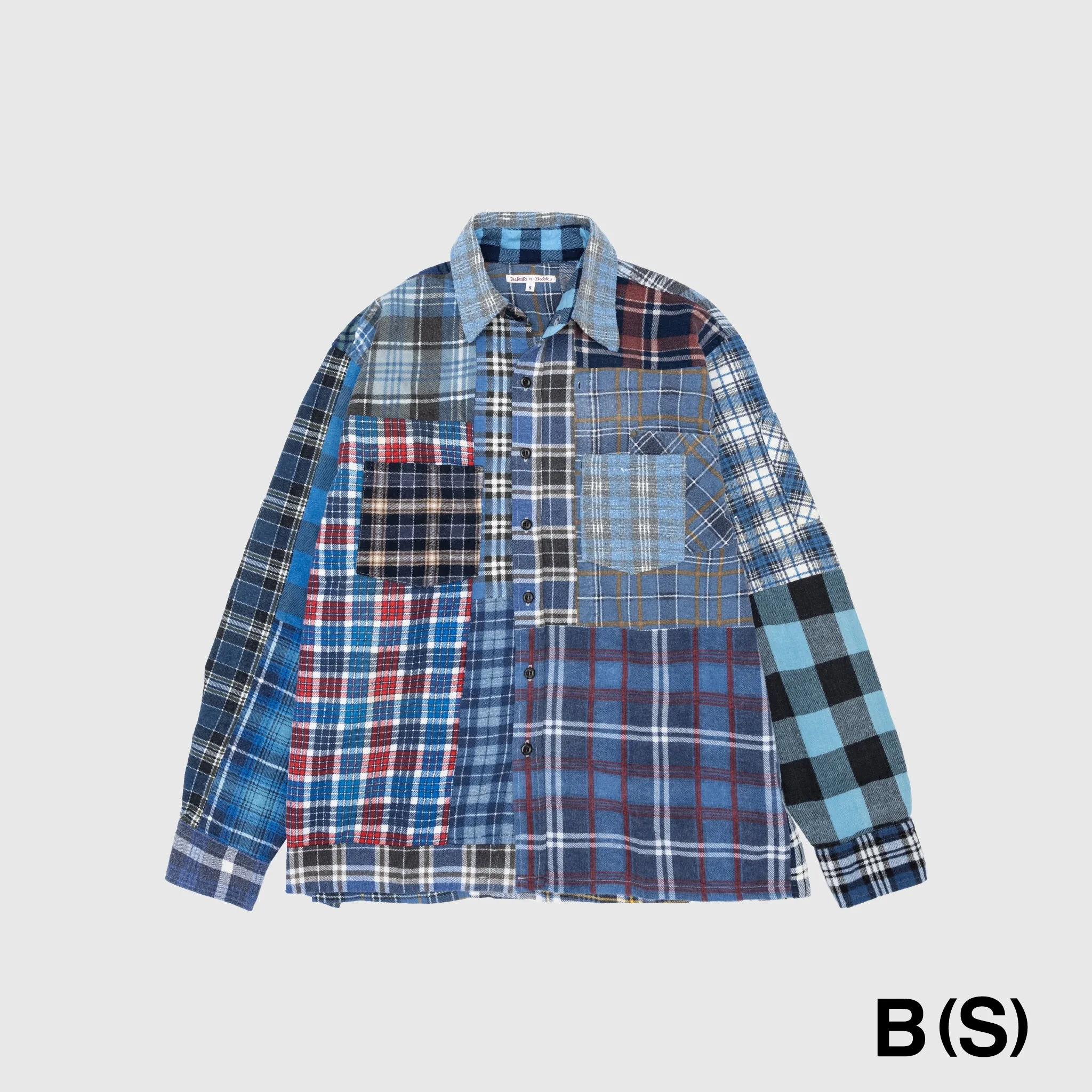 REBUILD BY NEEDLES FLANNEL SHIRT