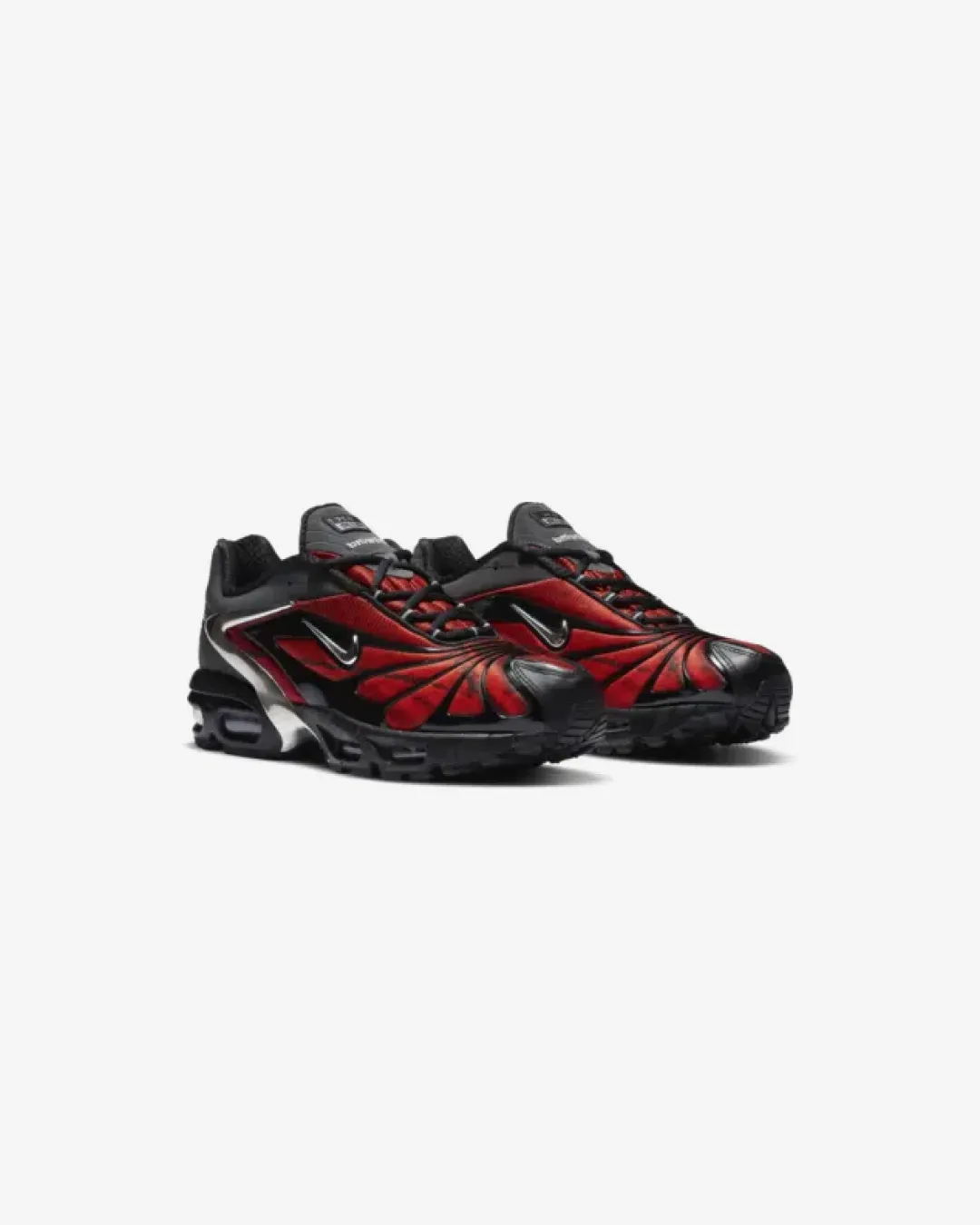 Skepta x Nike Airmax Tailwind 5 'Chrome Red' Sneakers