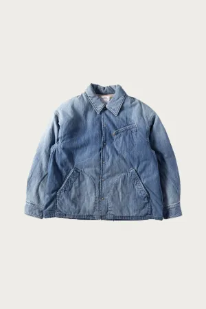 SS Coach Down Coverall DMGD - Lt. Indigo