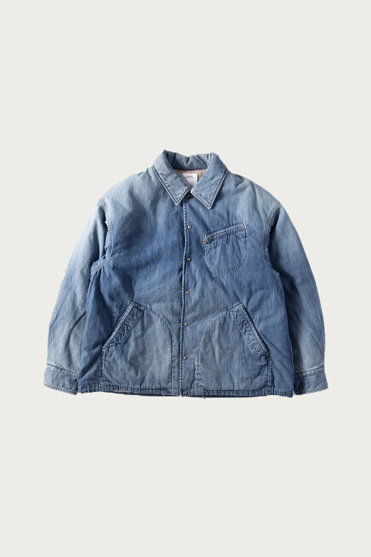 SS Coach Down Coverall DMGD - Lt. Indigo