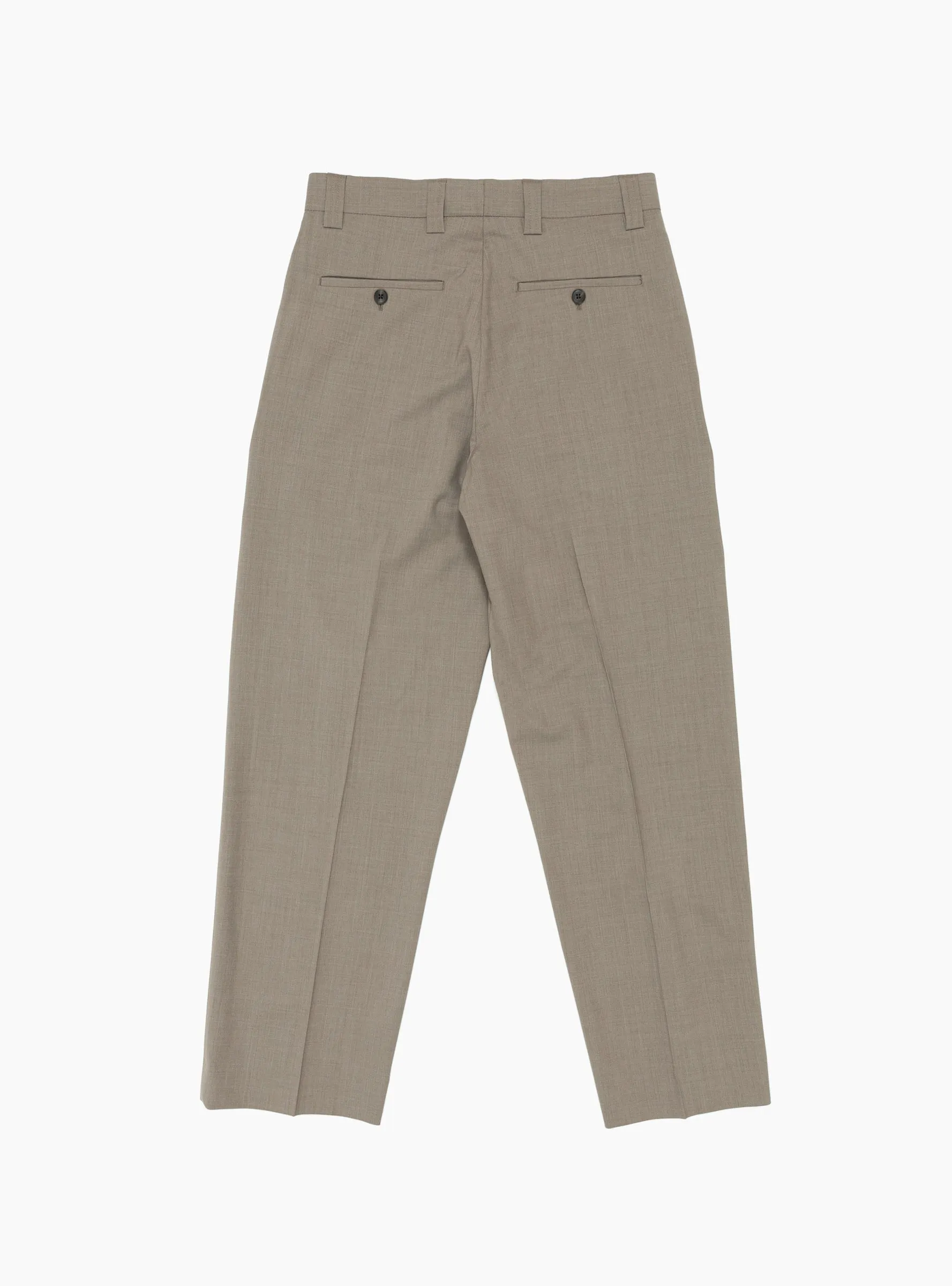 Study Trousers Taupe Wool