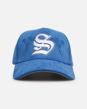 Sworn To Us Icon Crystals Snapback Royal