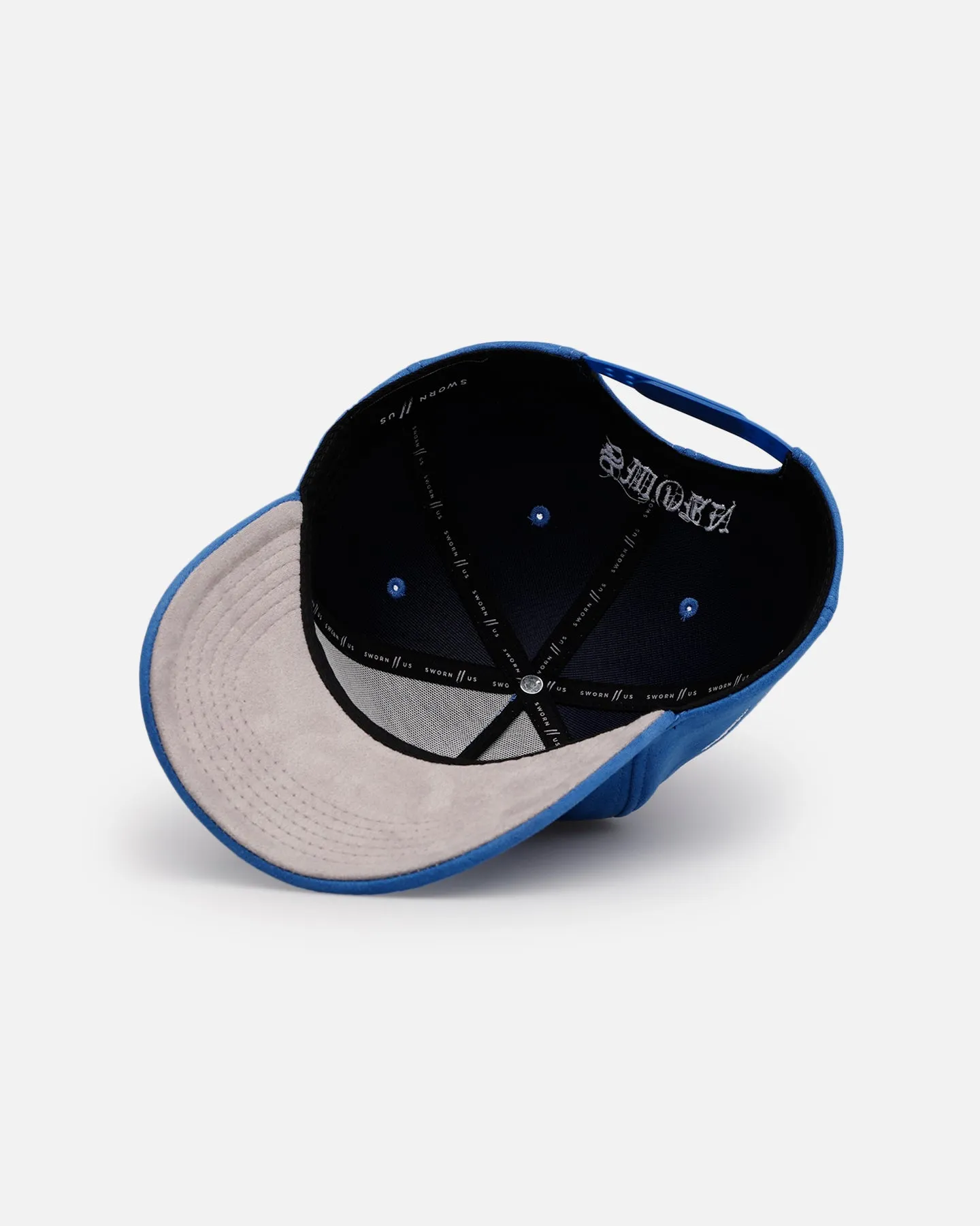 Sworn To Us Icon Crystals Snapback Royal