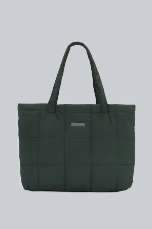 THE MUSEUM OF PEACE AND QUIET NYLON TOTE BAG PINE