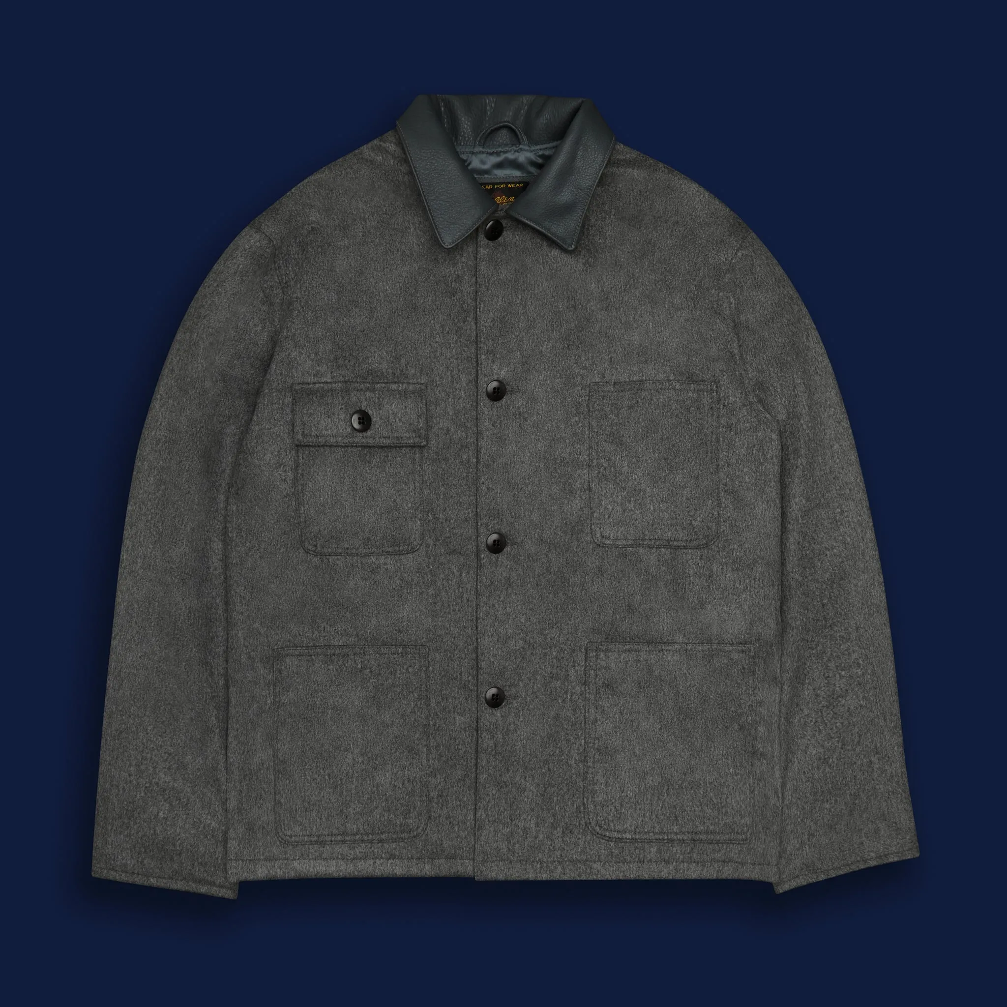 THE NEWMAN - Grey Storm Lux Wool Tailored Classic Fit