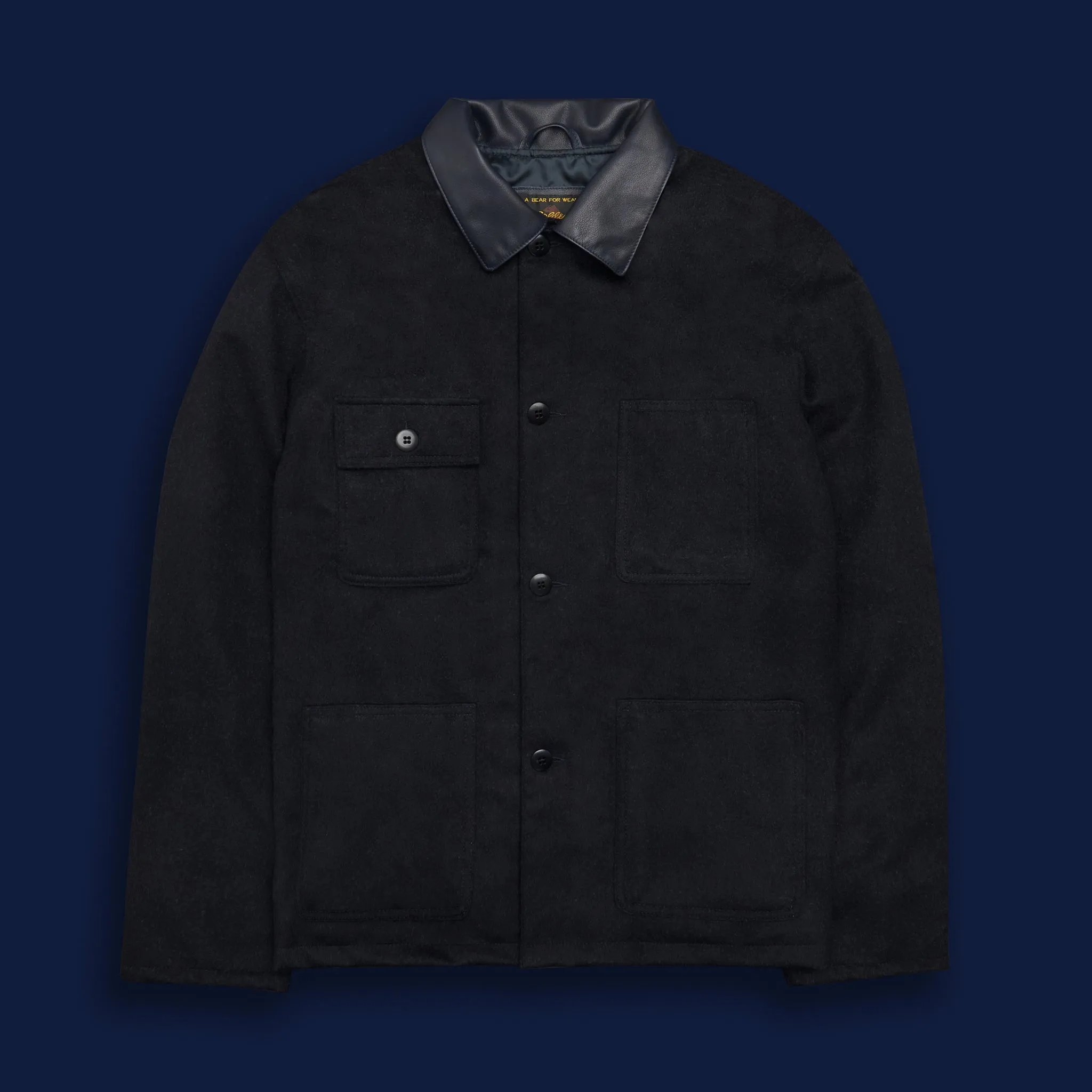 THE NEWMAN - Navy Storm Lux Wool Tailored Classic Fit