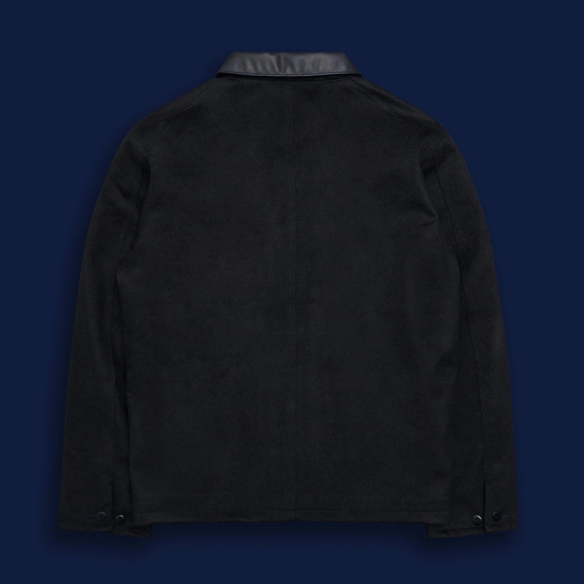 THE NEWMAN - Navy Storm Lux Wool Tailored Classic Fit