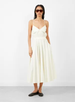 Tie Back Dress Papyrus