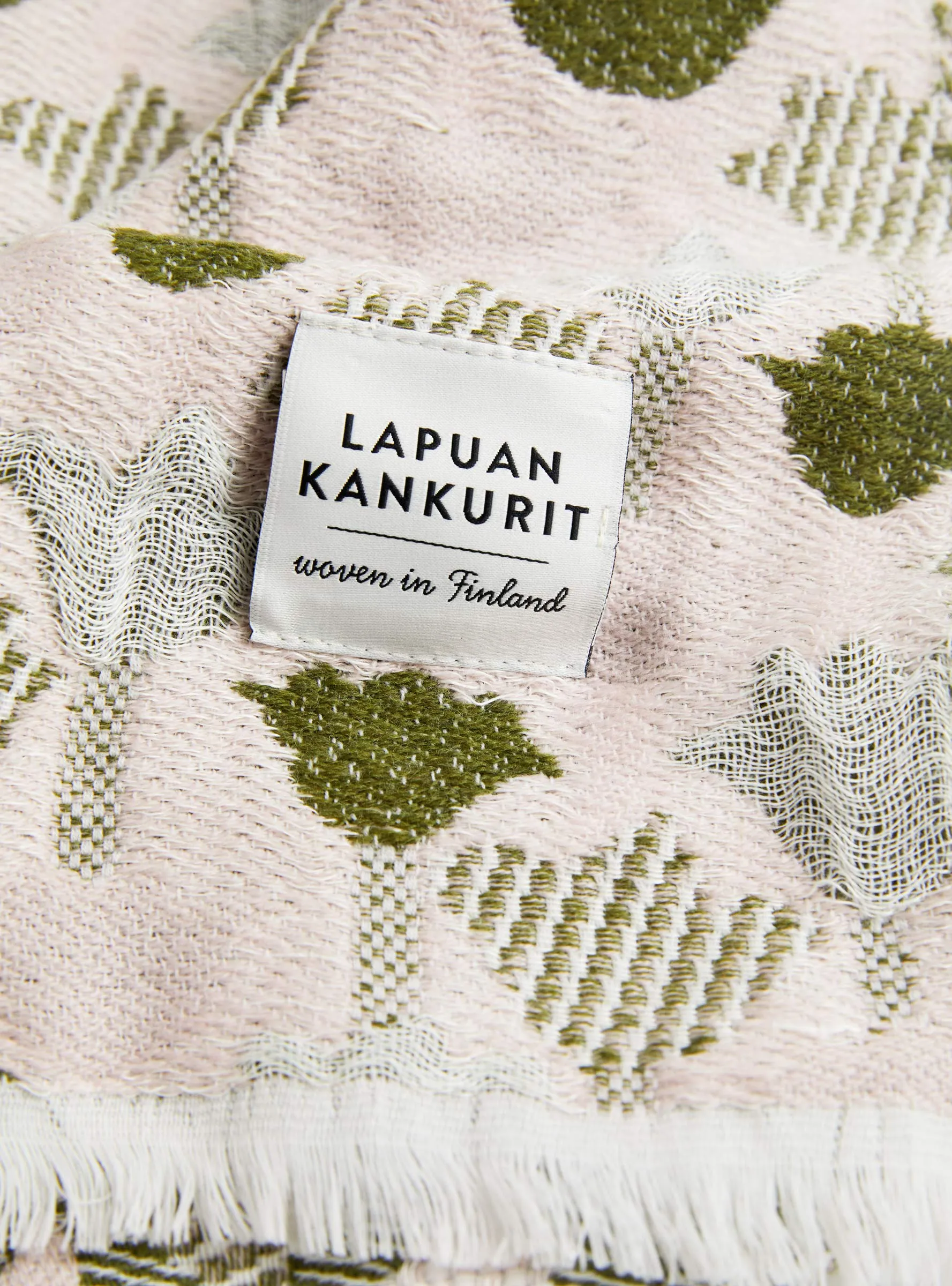 Tulppaani Blanket Rose/Olive