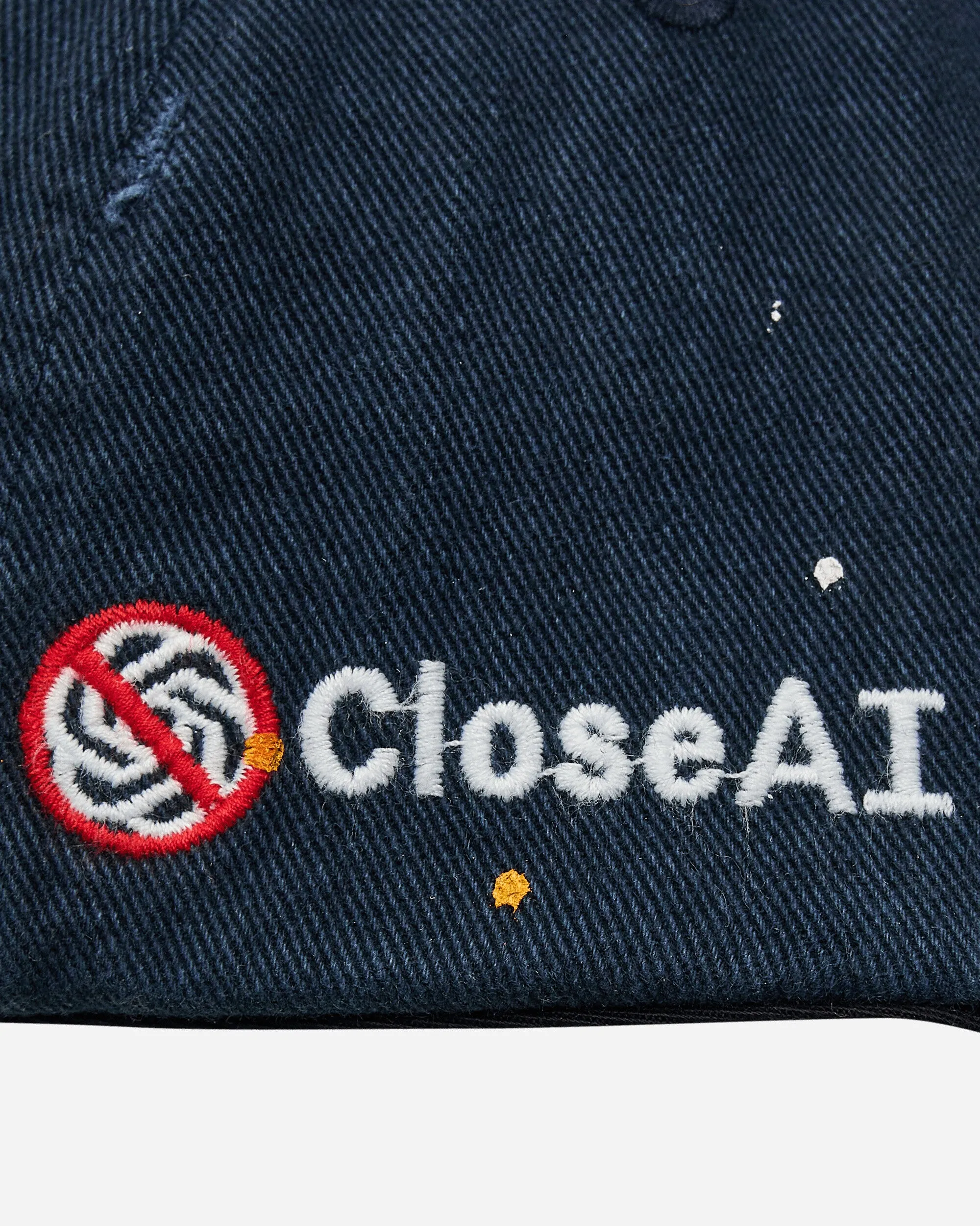 Wide Throwback Cap Navy