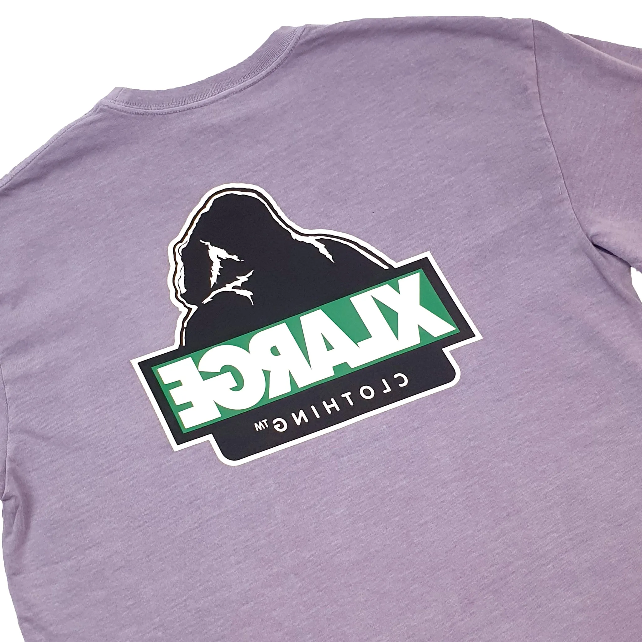 X-Large Slanted Tee Mauve