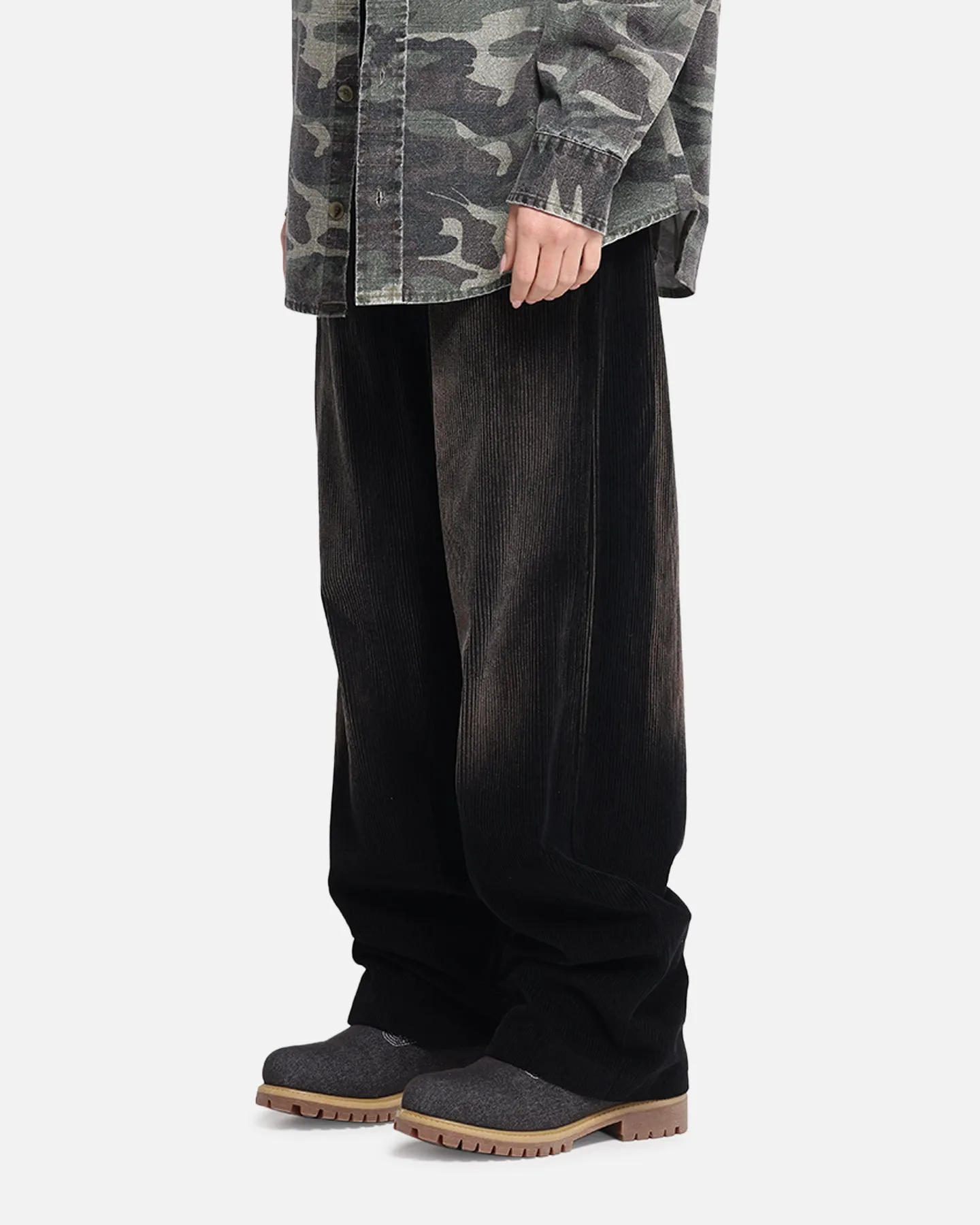 XXIII Corduroy Wash Pants Black