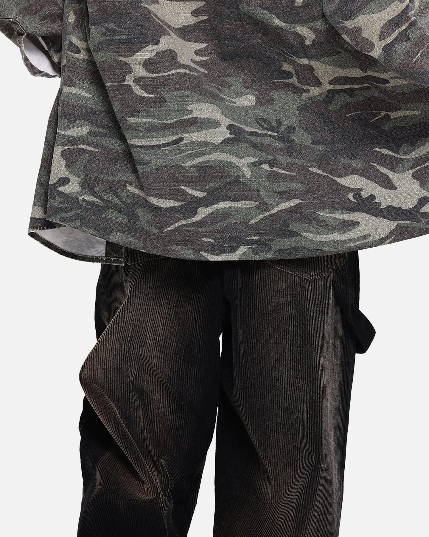 XXIII Corduroy Wash Pants Black