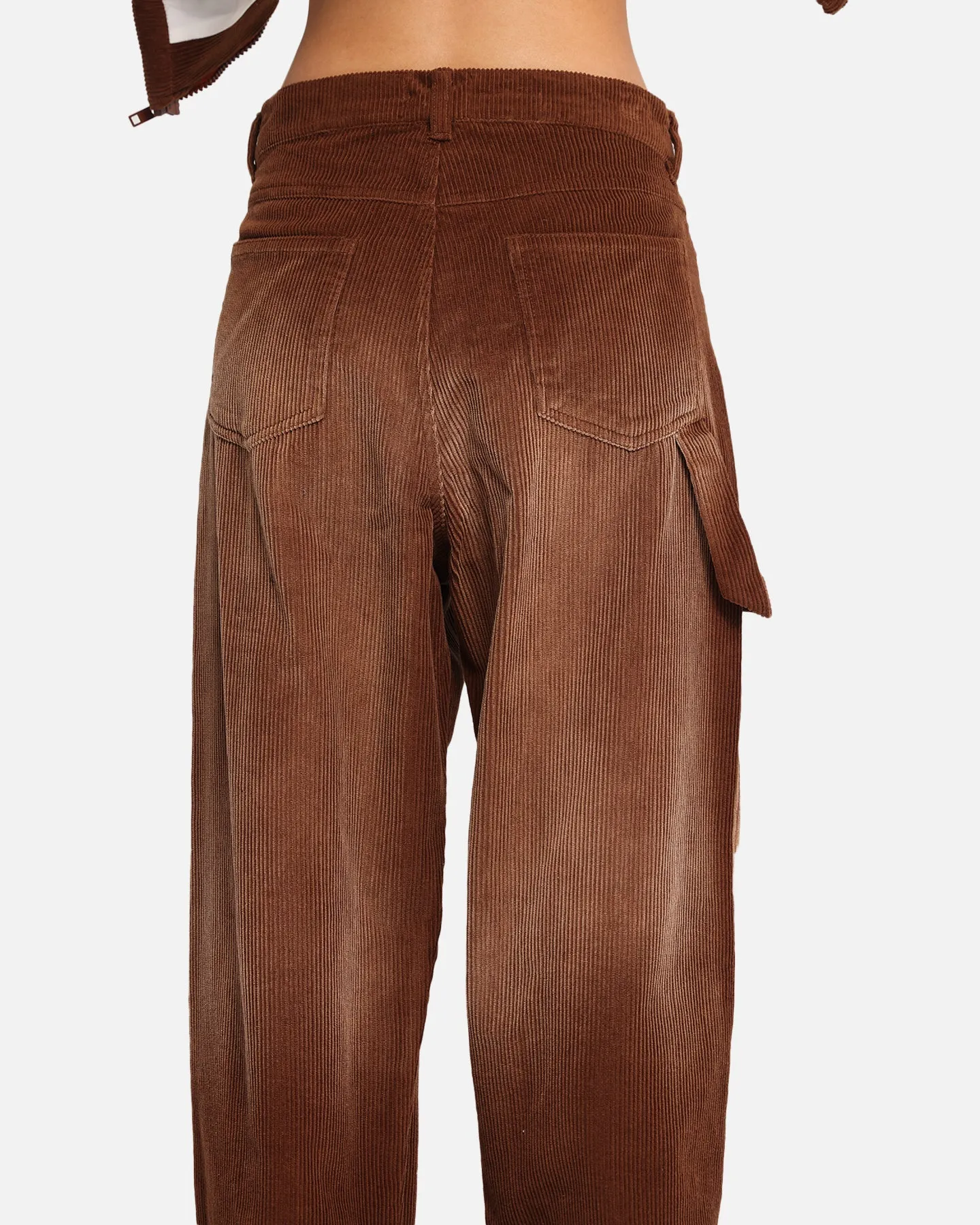 XXIII Corduroy Wash Pants Brown